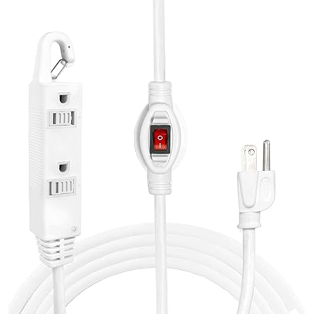Amazon.com: Iron Forge Inline Extension Cord with On/Off Switch 6 FT 3 ...