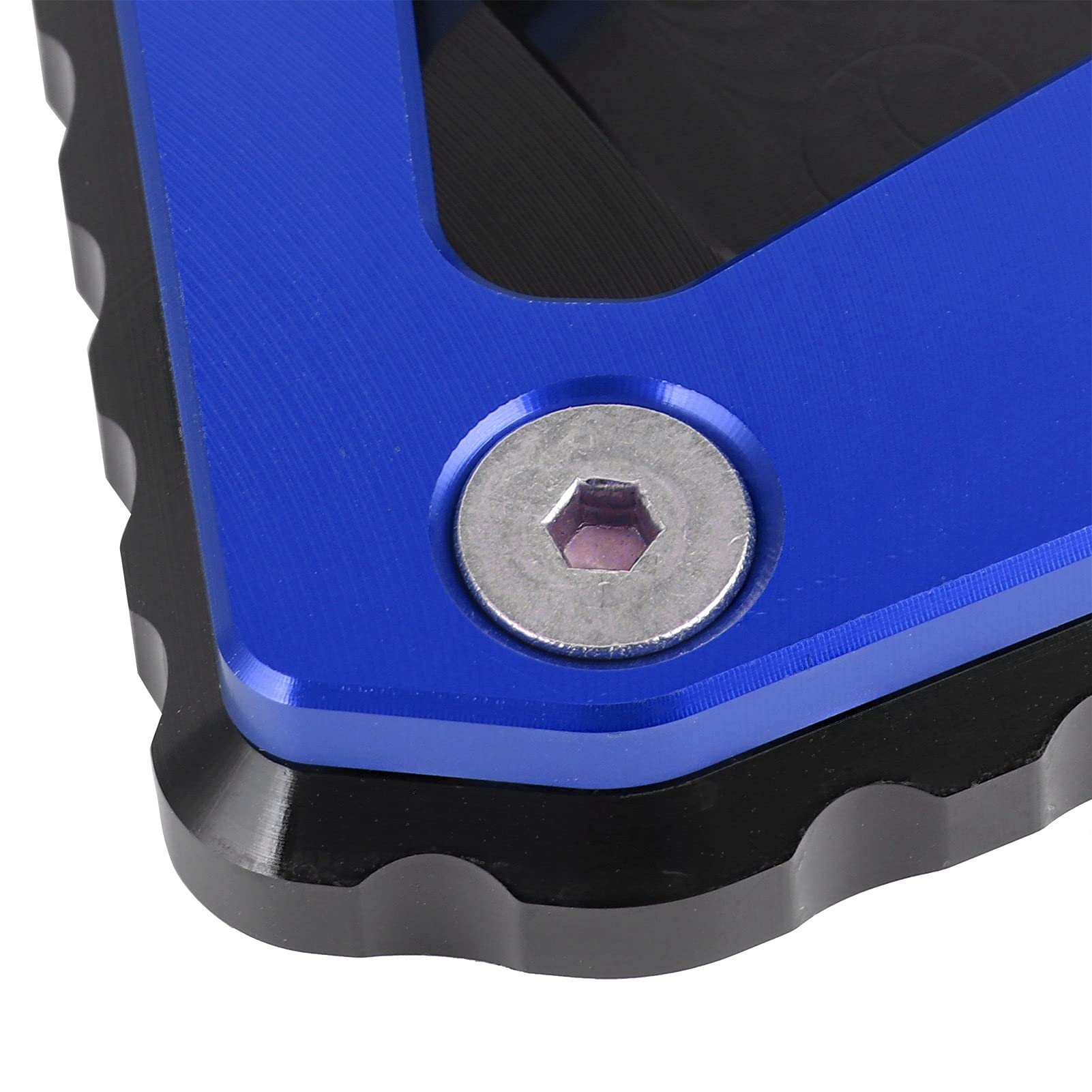 Motorrad Kickstand Stützplatte - Rutschfeste Verlängerung Aus Aluminium