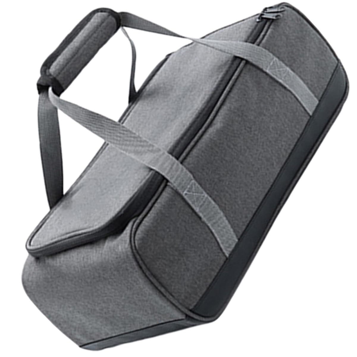 Kichvoe Bolsa Multifuncional para Hornillo de Gas Camping L, Contenedor de Camping Resistente para Utensilios y Sartén de Hierro Fundido, Estuche Práctico para Exteriores y Almacenamiento