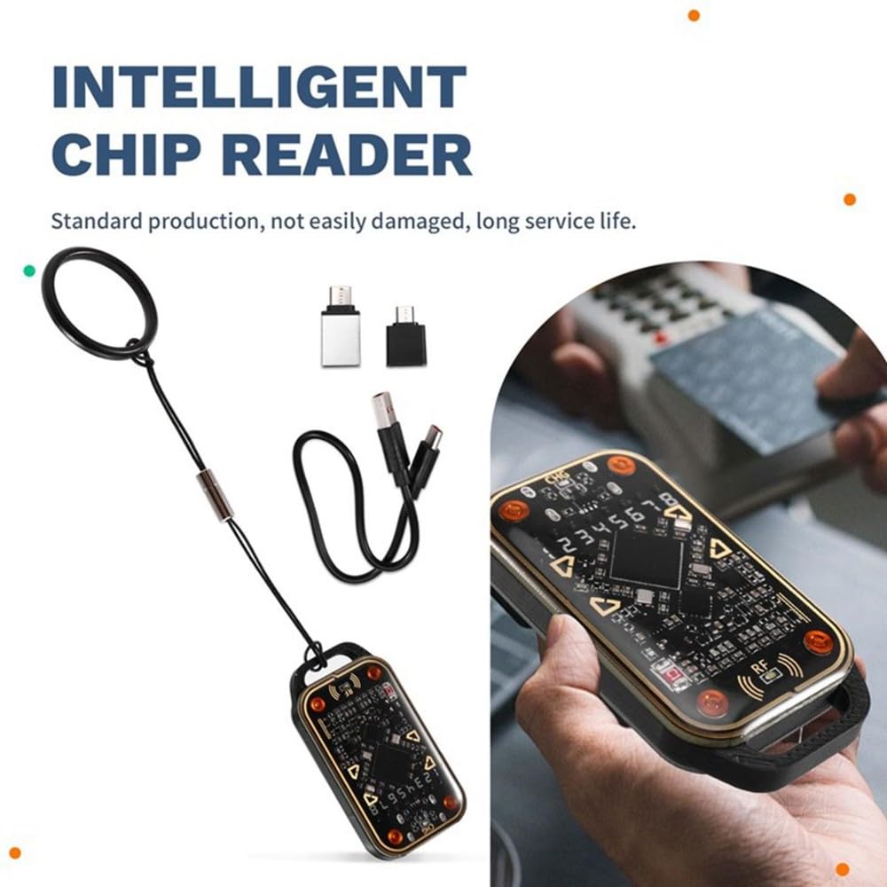 Chameleon Ultra V3.0 RFID Smartcard-Emulator 125K 13,56 MHz ID IC Tag Kopierer NFC Lese- und Schreibfunktion + 8 Stück UID CUID Schlüsselanhängerkarten