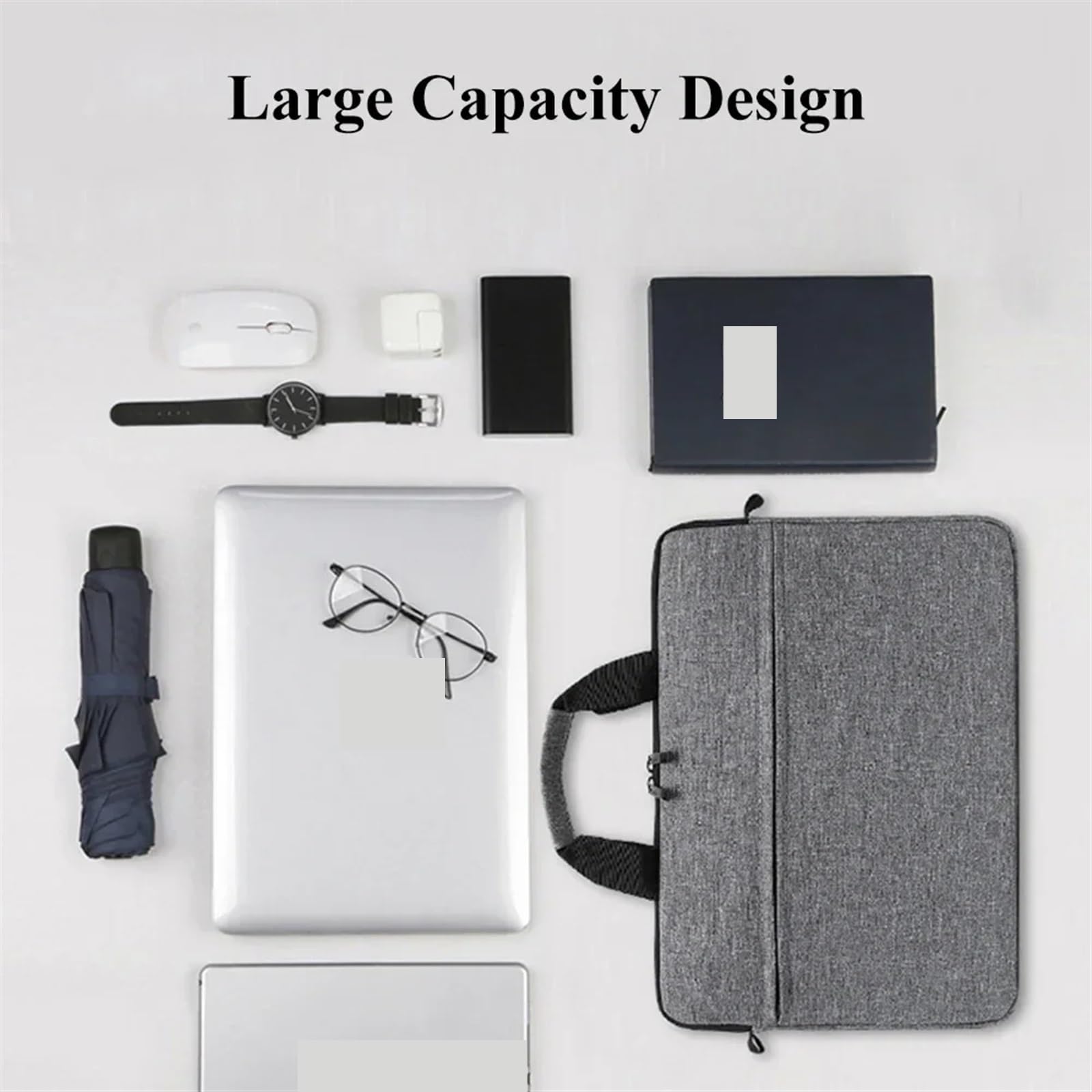 Borsa Per Computer Borse for laptop Custodia da trasporto for laptop da 13-15 pollici e tablet Tracolla in tessuto idrorepellente Business Casual School Per Viaggio, Lavoro