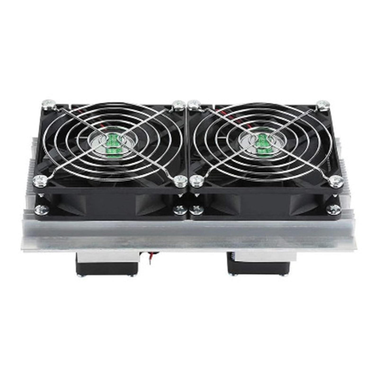 Kit doppio di raffreddamento Modulo di raffreddamento per refrigerazione a semiconduttore ad alte prestazioni con design a doppia ventola per mini condizionatori e piccoli
