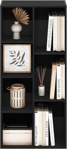 Miniatura 395 de Furinno - Estantería de cubos de 2 niveles serie Luder para libros y almacenamiento, color roble francés Roble francés,Pino