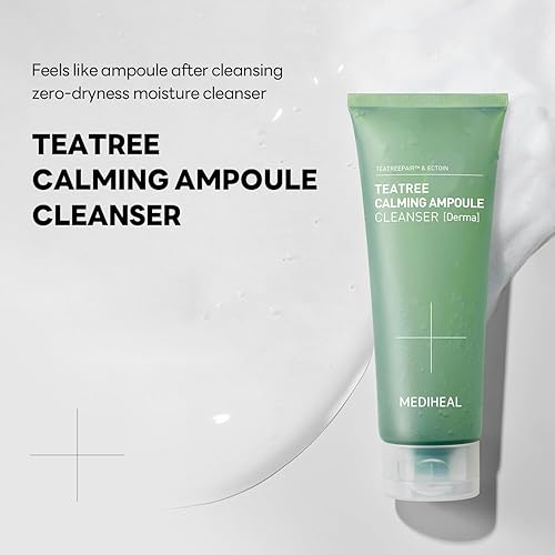 Miniatura 2 de Mediheal Teatree - Set especial de limpiador calmante de ampollas (6.76 onzas líquidas + 1.69 onzas líquidas), sinergia hidratante y calmante con