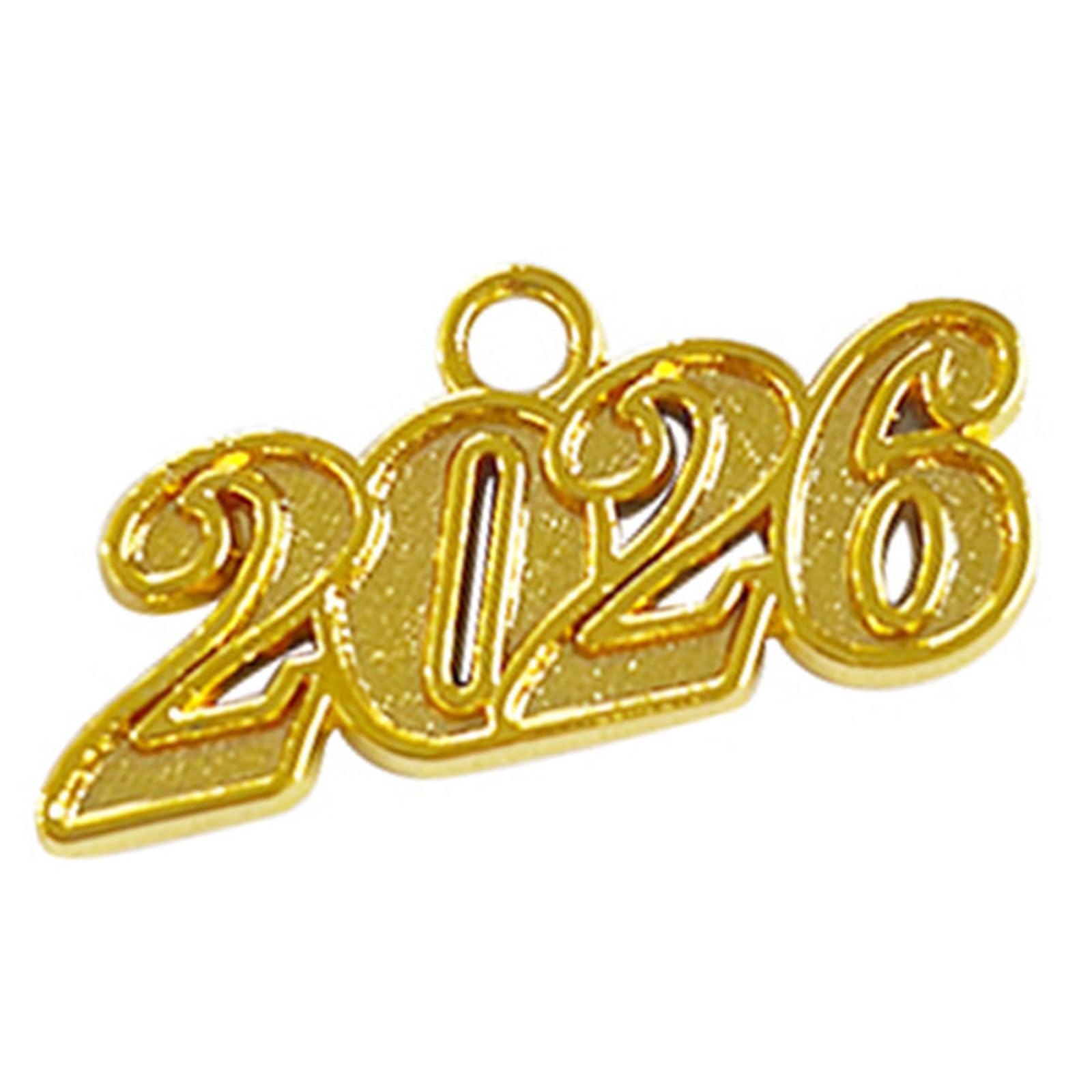 Tsophreniq 1/5Pcs Graduation Hat Charm Ornament Class of 2025 Graduations Gown Decoration for Bachelor Gown Ceremony Photography Home Decoration