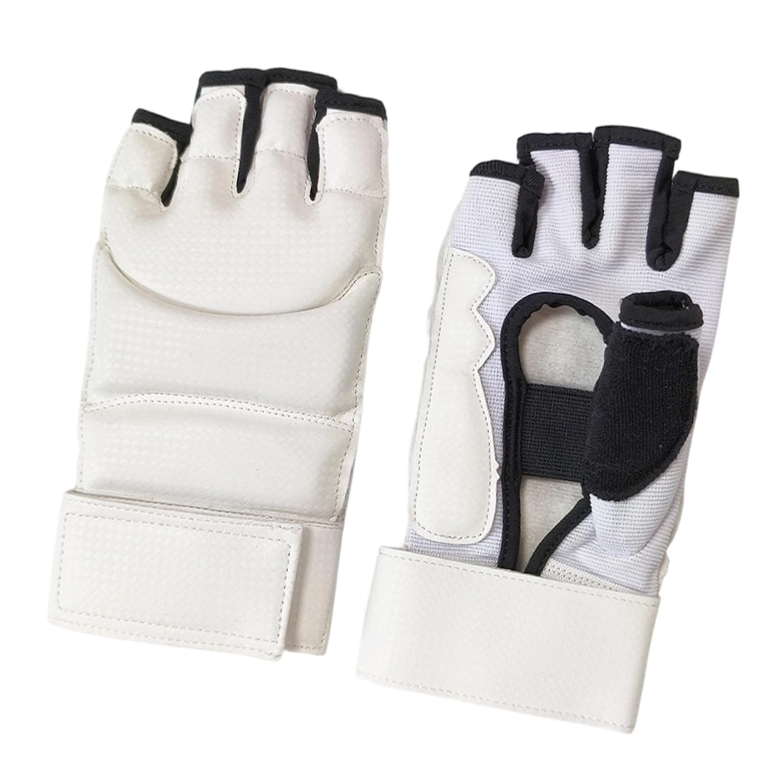 QIAOLIDA 2Pcs Kickboxing Sparring Training Glove Boxing Gloves for Women Men Half Finger Punching Bag Glove Fighting Gloves