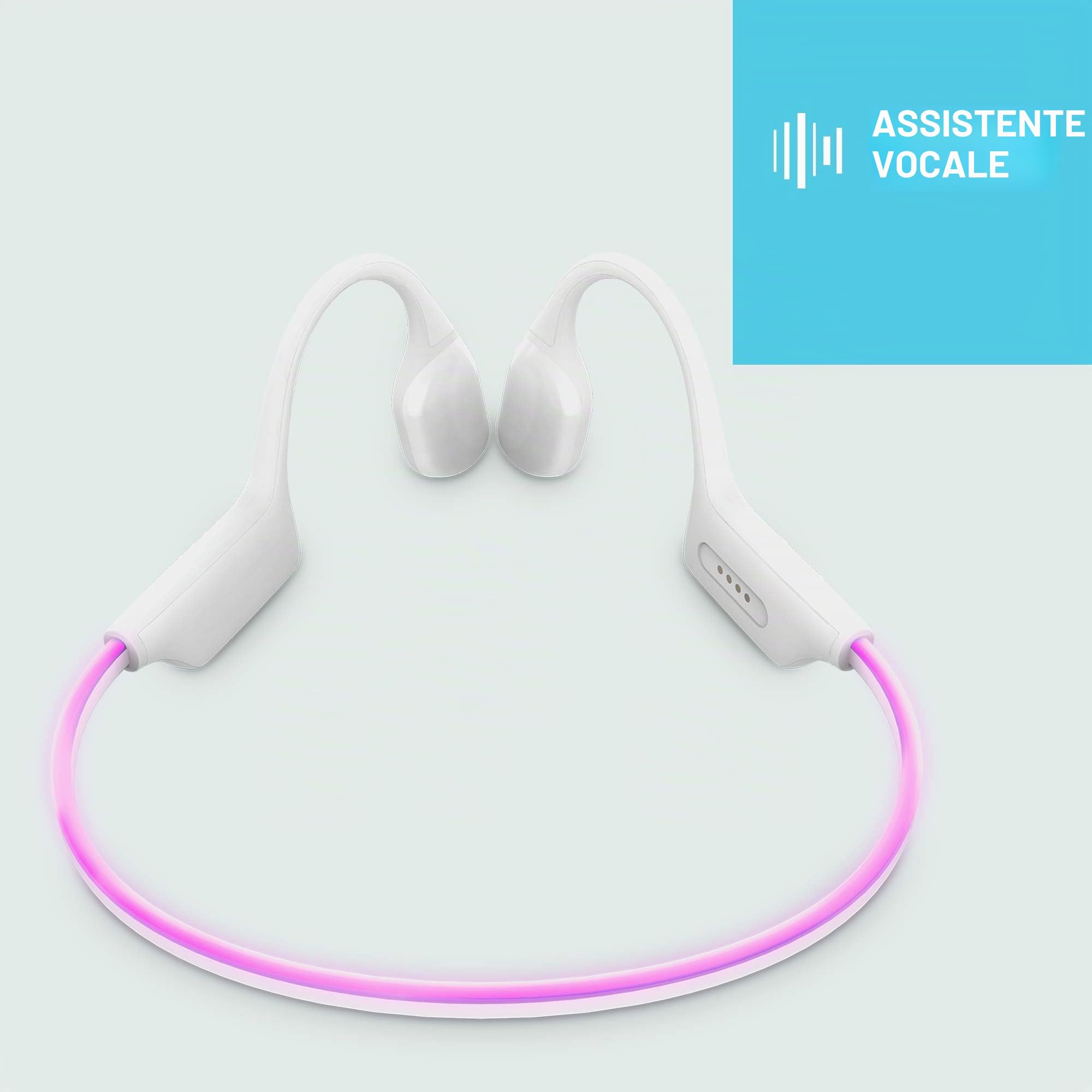 Energy Sistem AquaSport - Cuffie Bluetooth (Bluetooth 5.4, 11 ore di batteria, microfono, lettore MP3, impermeabile