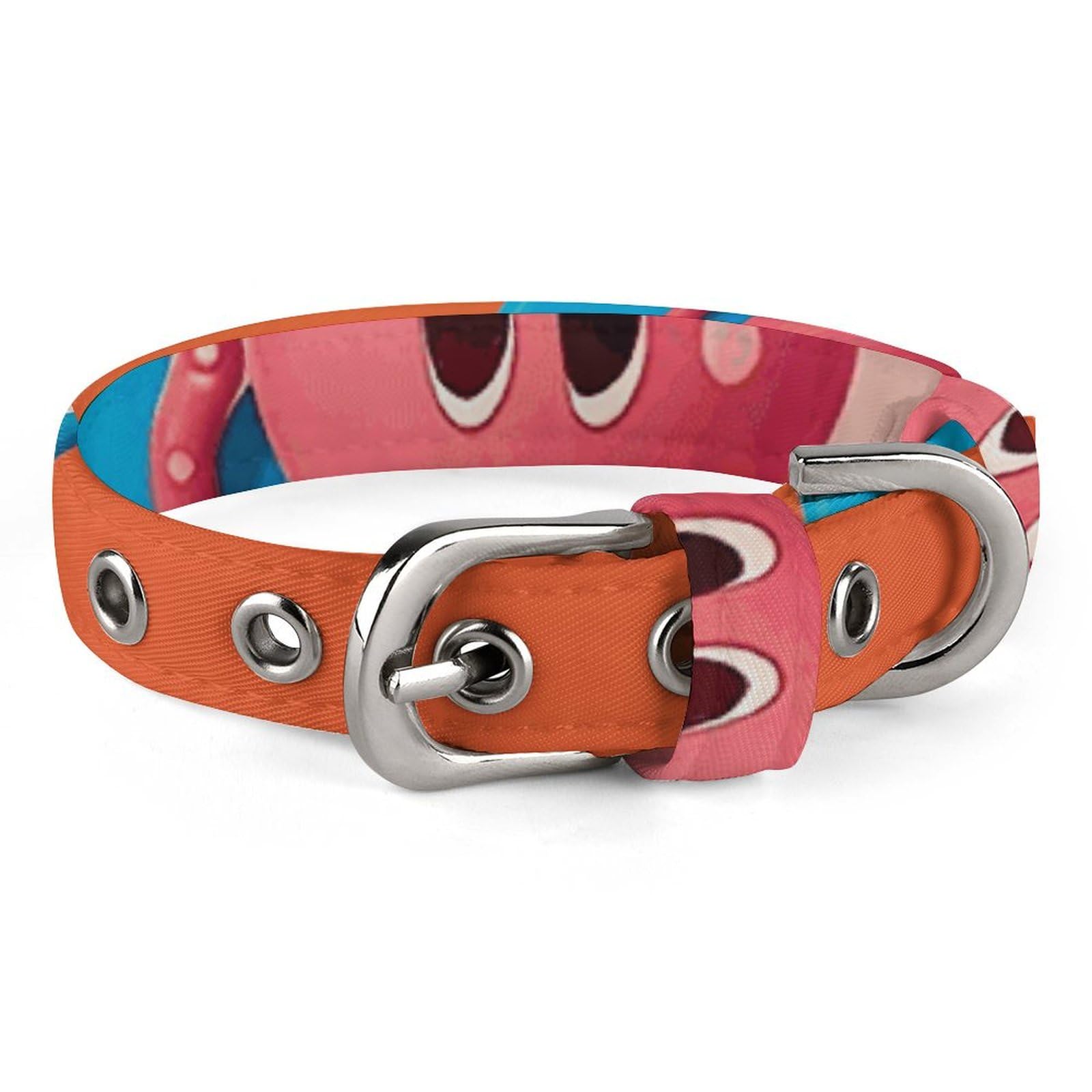 Collier pour chat et petit chien réglable imprimé poulpe et surf accessoire animaux