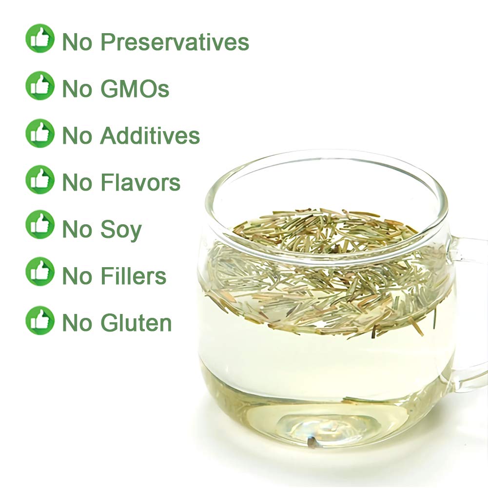 Plant Gift Natural Rosemary Tea, romero té, Loose Leaf, Hoja suelta, condimento de romero, Rosemary deja té de hierbas para mejorar la memoria 80G/2.82oz