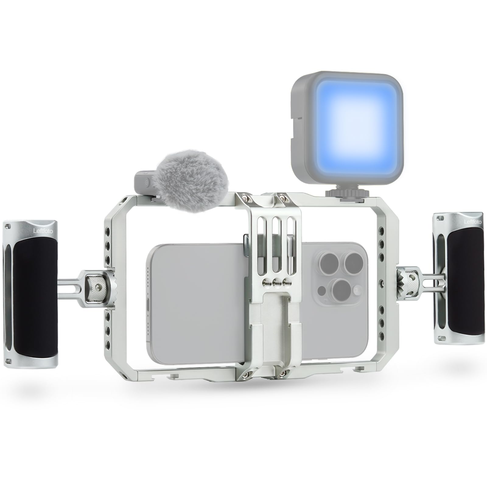 Leftfoto Universal Aluminum Phone Stabilizer Cage