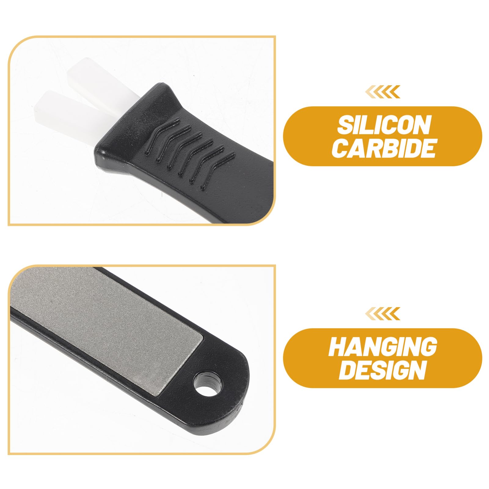 SUPVOX Aiguiseur De Patins Pratique en Plastique Corindon Meule De Patin Professionnelle Affûteur De Lames De Glace