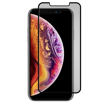 Gadget Guard - Black Ice Cornice Curved Glass Screen Protector for Apple iPhone Xs Max - Clear - Ggbicec228Ap02A