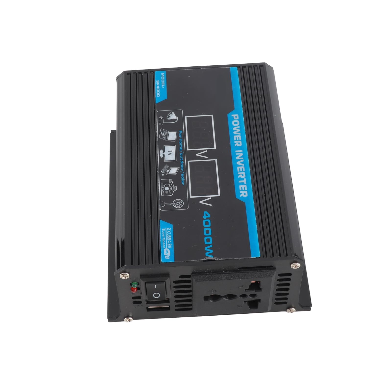 Portable 4000W Car Inverter Modified Sinewave Converter with
