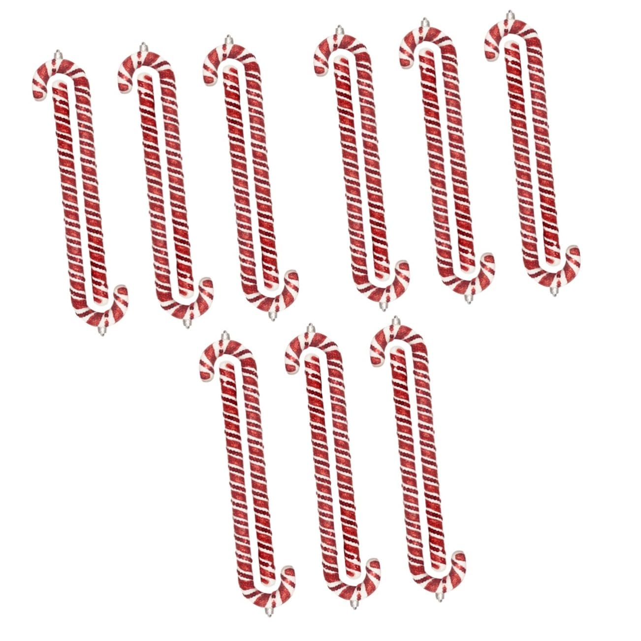 Cabilock 3 Juegos Colgante De Árbol De Navidad De Nieve Soportes Navideños Decoración De Dulces De Jengibre Guirnalda Pegatinas Adornos De Decoración Navideña 6 Piezas * 3