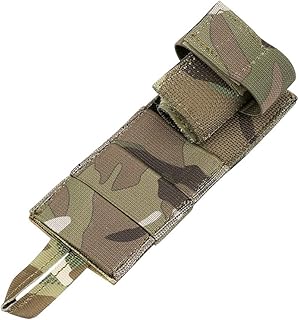 MOLLE Tactical Radio Antenna Relocation Pouch Airsoft Military Radio Antenna Fixing Pouch Holder Carrier Utility Tool Bag - KRYDEX