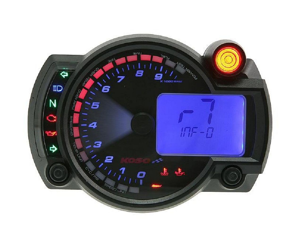 Tachymètre numérique KOSO RX2 N +