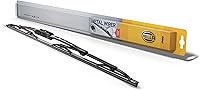 HELLA 18 Inch All-Season Streak-Free Wiper Blades Pair - OE Quality for Cadillac, Chevy, Ford, GMC, Hyundai, Jeep, Mazda, Mini, Nissan, VW