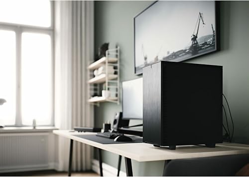 Fractal Design Define 7 Compact Black Brushed Aluminum/Steel ATX Compact Silent Mid Tower Computer Case - 5