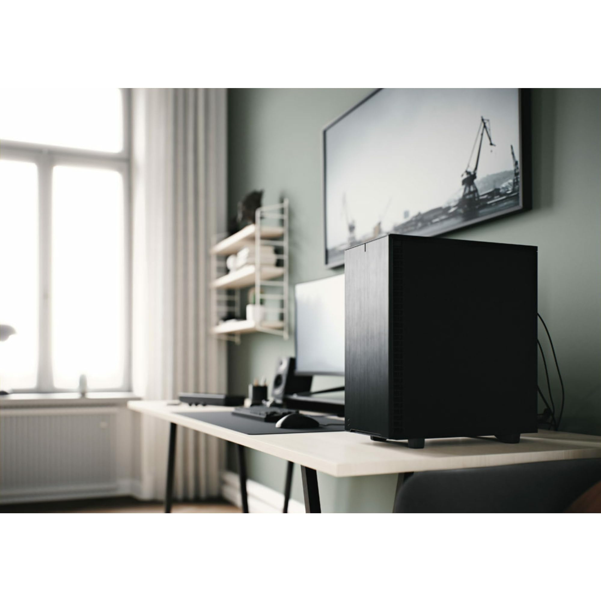 Fractal Design Define 7 Compact Black Brushed Aluminum/Steel ATX Compact Silent Mid Tower Computer Case