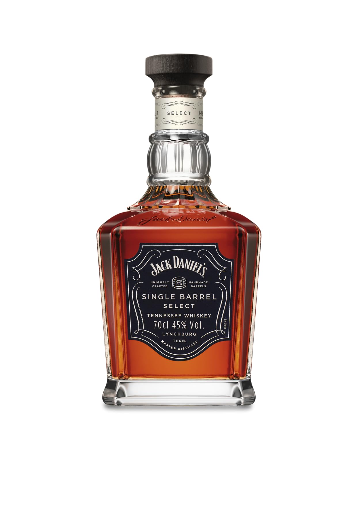 Jack Daniel‘s Single Barrel Select - Tennessee Whiskey - Ein hochwertiges Geschenk - Süße Vanille, schwere Eiche und dunkle Kirschen - 0.7L/ 45% Vol.