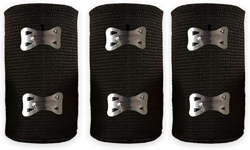 Vendaje elástico con clips de cierre, diseño cómodo de colores mezclados, soporte para tobillo, clavos de rodilla, brazo de muñeca, esguinces de