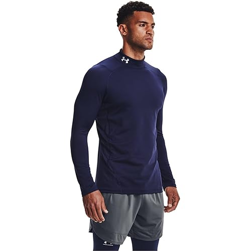 Under Armour Mens ColdGear Armour Fitted Mock