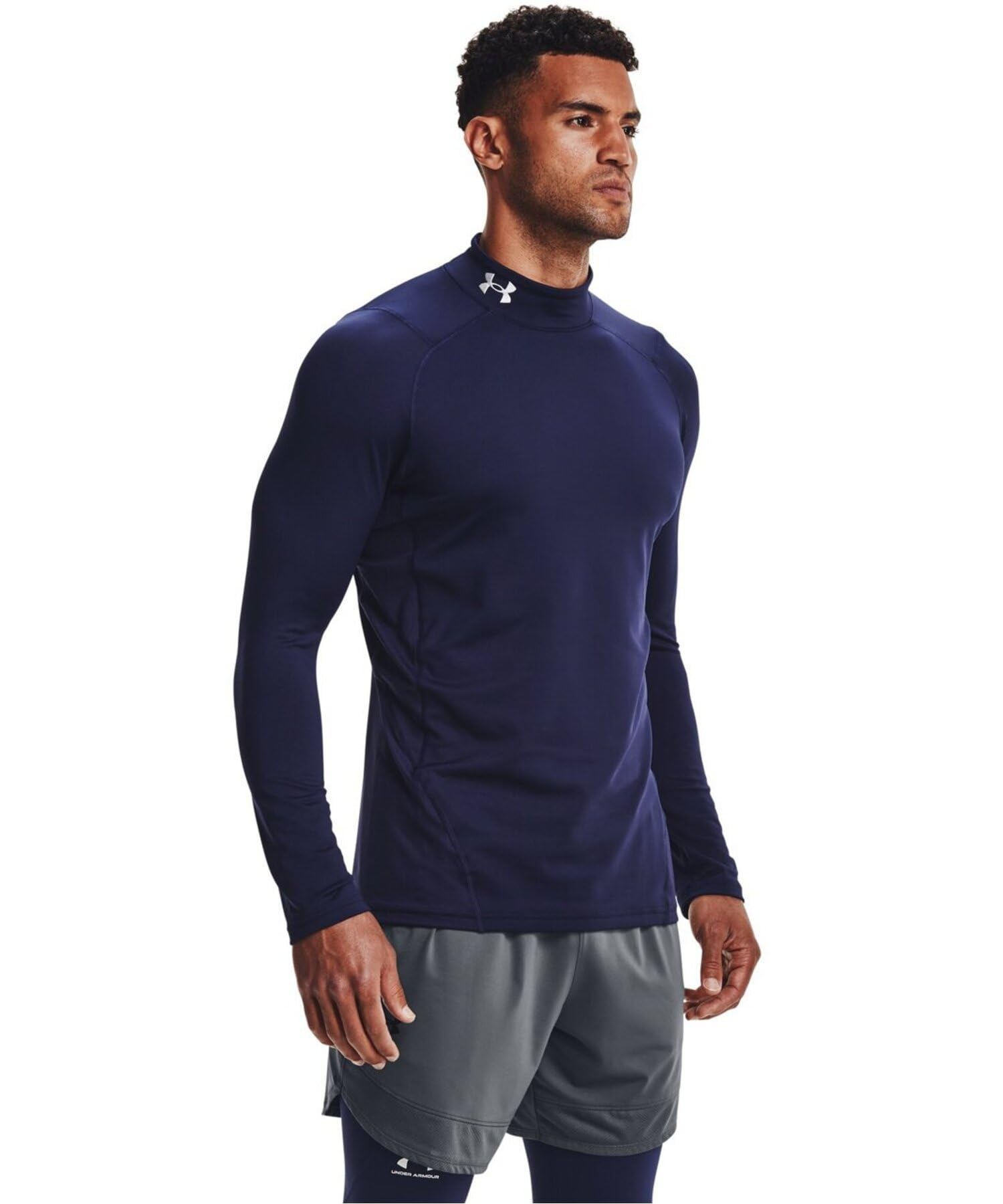 Under Armour Mens ColdGear Armour Fitted Mock