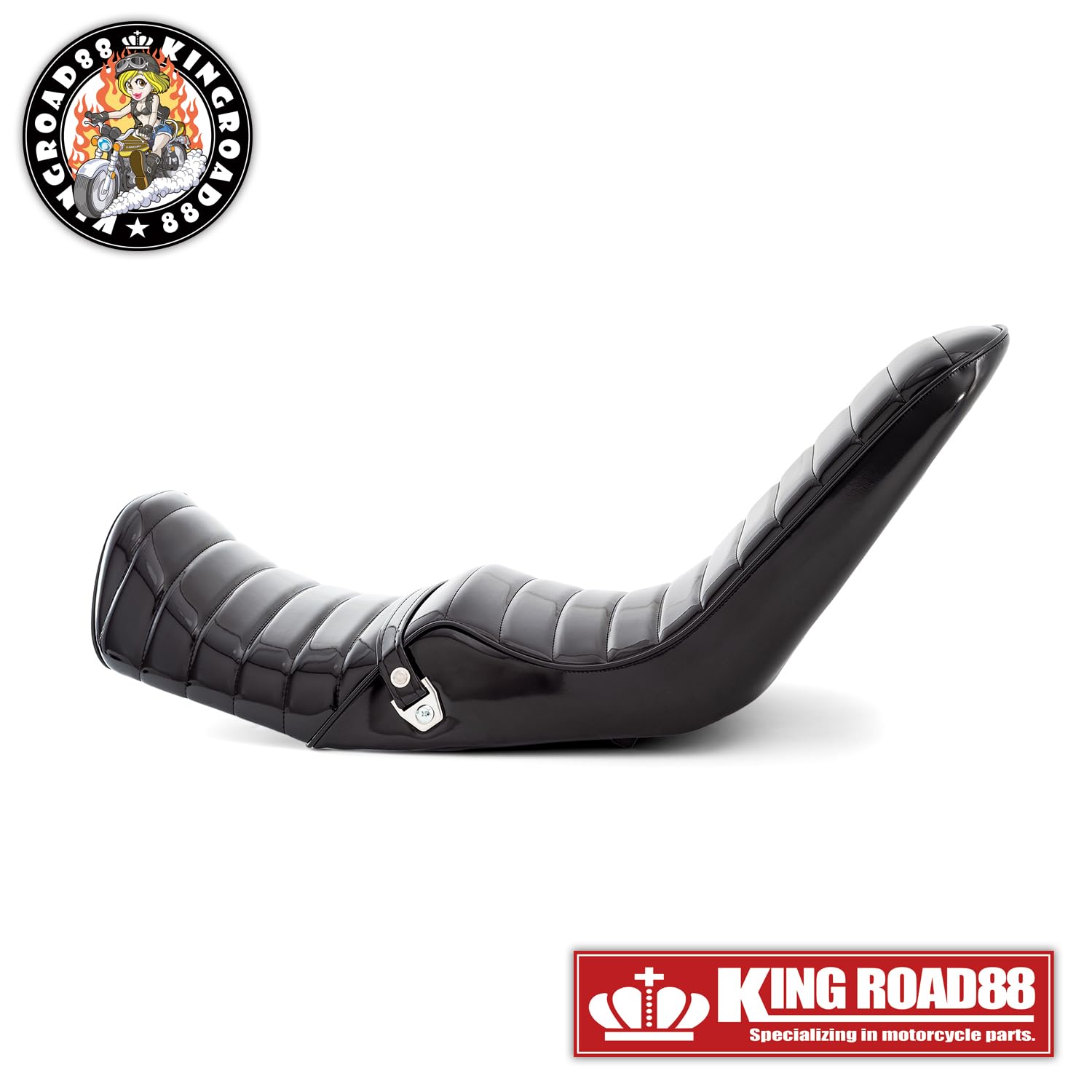 Amazon | King Road 88 XJR400 前期 4HM エナメル ブラック 40cm 三段