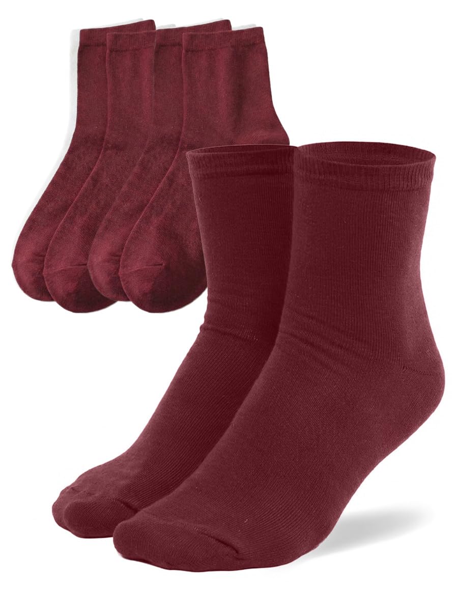 MILENA Calcetines Mujer Algodón Transpirables y Suaves Pack de 3 Pares Sin Costuras Cómodos y Elegantes para Uso Diario Regalo Mujer Talla Única - 4