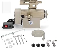 Lonsge 550W Sewing Machine Servo Motor, 3/4HP AC110V 3450RPM - Quiet, Energy-Saving Industrial Motor w/ Carbon Brushes