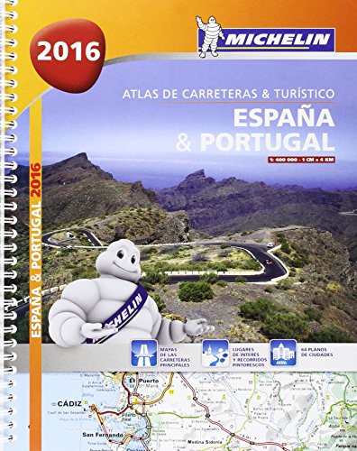 Atlas de carreteras y turístico España & Portugal (formato A-4) (Atlas de carreteras Michelin)