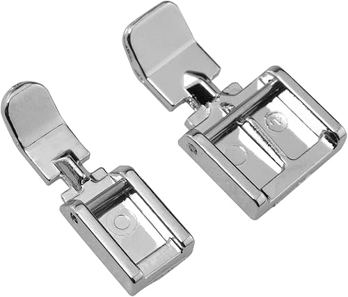 2pcs cremallera máquina de coser prensatelas pie 7306 CY154