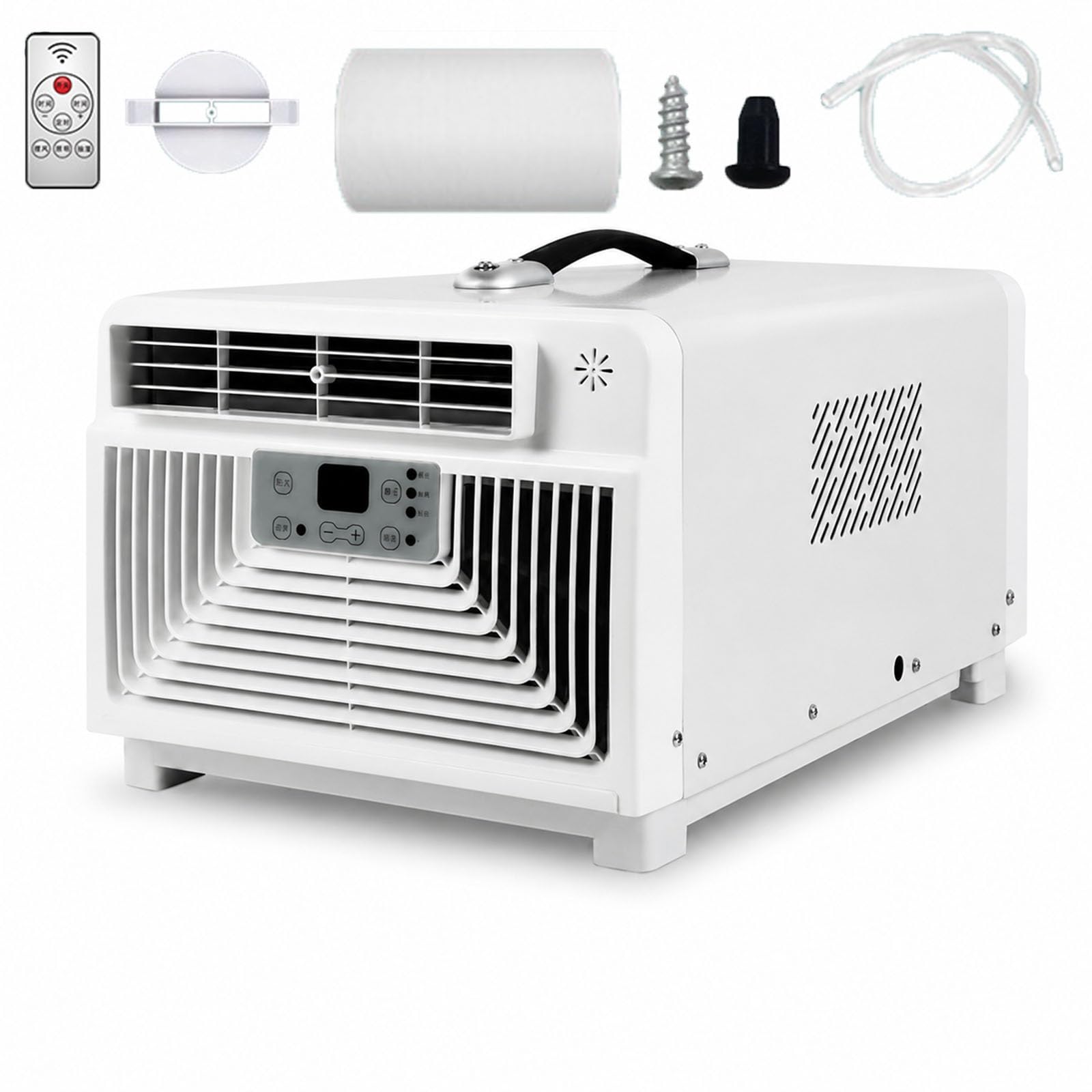 Aire Acondicionado con Salida de Aire Caliente para Espacios Cerrados | El tubo expulsa el aire caliente al exterior para favorecer el enfriamiento de áreas compactas y cerradas.