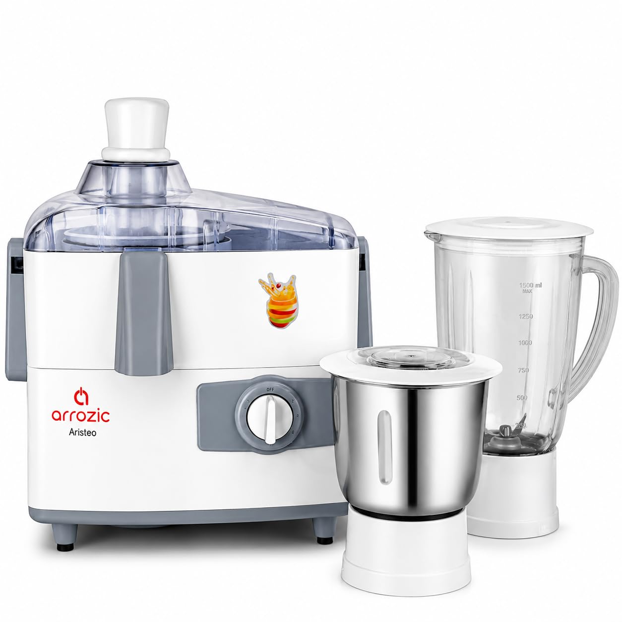 Aristeo 500W Mixer Grinder - Juicer & Blender -1 Aristeo 500W Mixer Grinder - Juicer & Blender -1