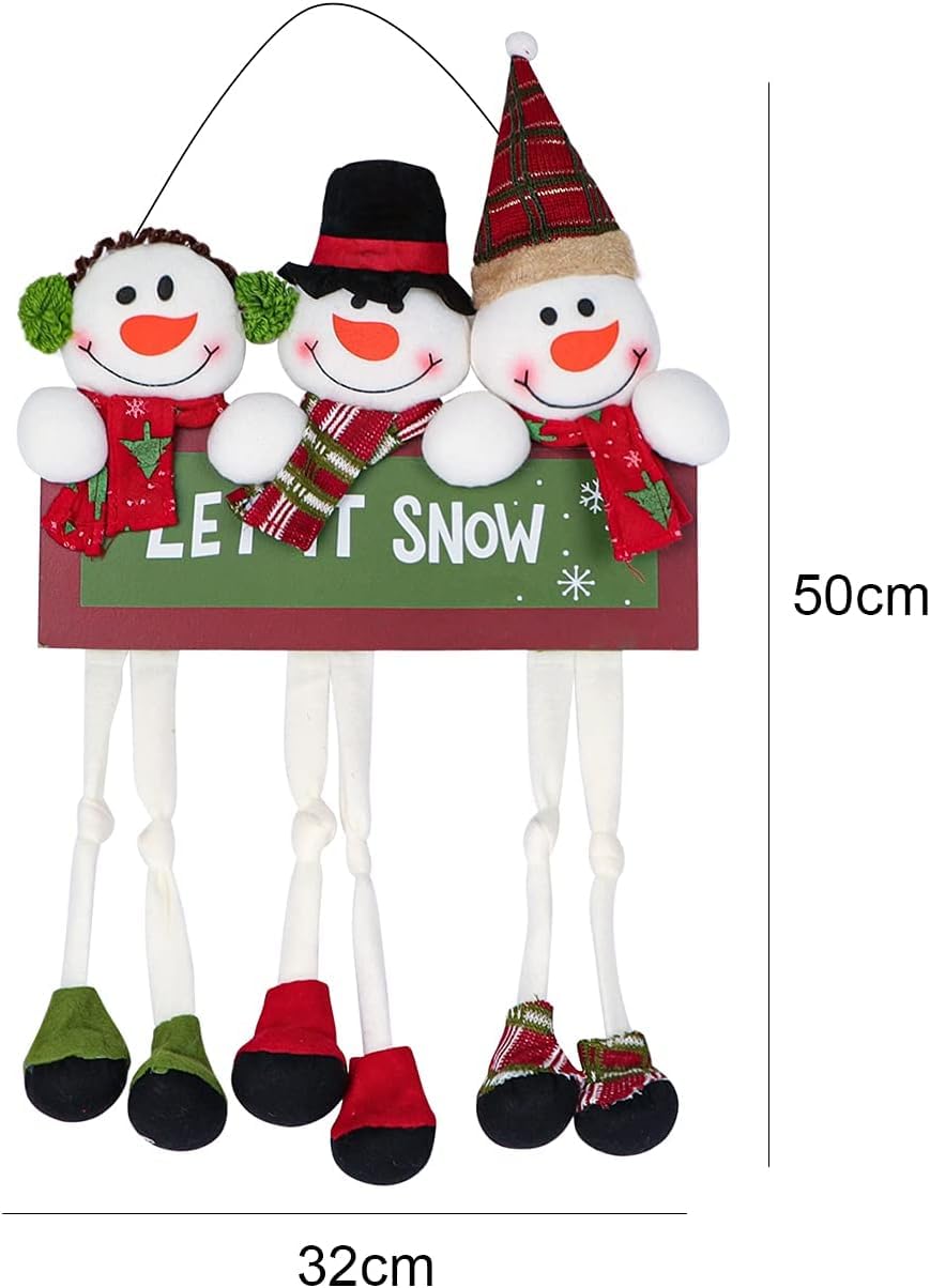 Amazon | クリスマスオーナメント 玄関 ドア飾り サンタクロース