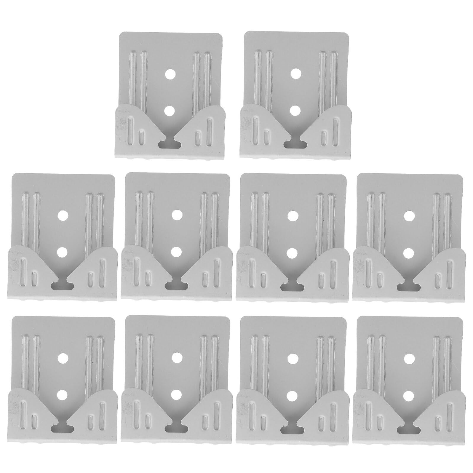 Supports de fixation en fer épais Cabilock au design argenté durable