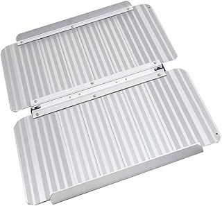 NgMik Canal Portátil Umbrales De Puertas Rampa De Entrada Rampa De Umbral De Silla De Ruedas para Pasos De Casa, Escaleras, Scooter De Movilidad, Rampa Plegable Sin Barreras