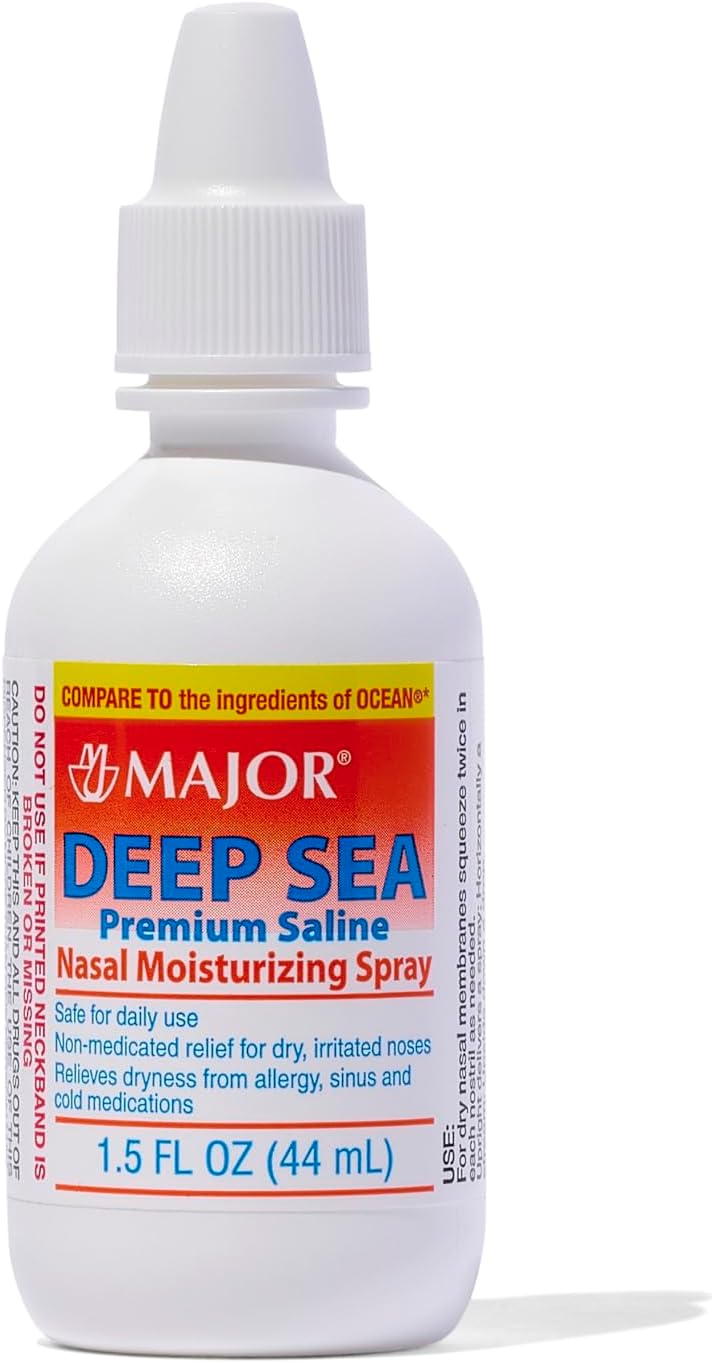 MAJOR Deep Sea Saline Nasal Spray 1.5 Oz (Pack Of 6