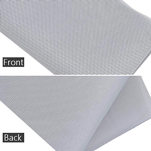 Speaker Grill Cloth Stereo Mesh Fabric For Speaker Repair, Gray - 55 X 40 In / 140 X 100 Cm #TOP2