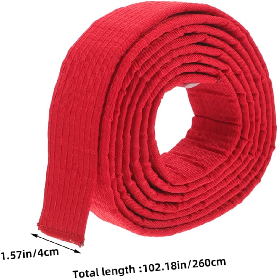 2.6m Karate Taekwondo Belt Youth Martial Arts Belt Karate Waist Band for Boys Girls