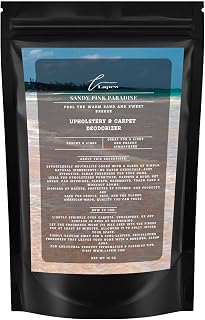 Sandy Pink Paradise Carpet Freshener Powder 16 oz | Powerful Odor Eliminator for Home | Upholstery Deodorizer | Carpet Deodorizer | Pet Urine | Cat Litter Box | Pink Sands Fragrance