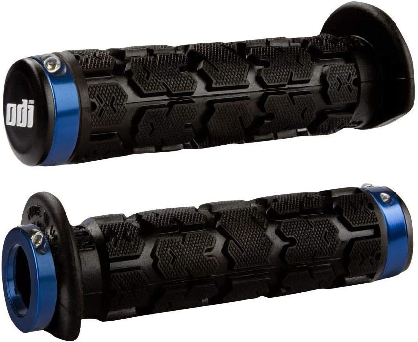 Odi Rogue ATV Lock-On Grips - Thumb Throttle (130mm) (Blue)