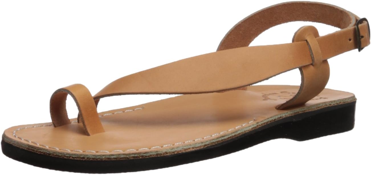 Mia - Leather Backstrap Sandal - Black