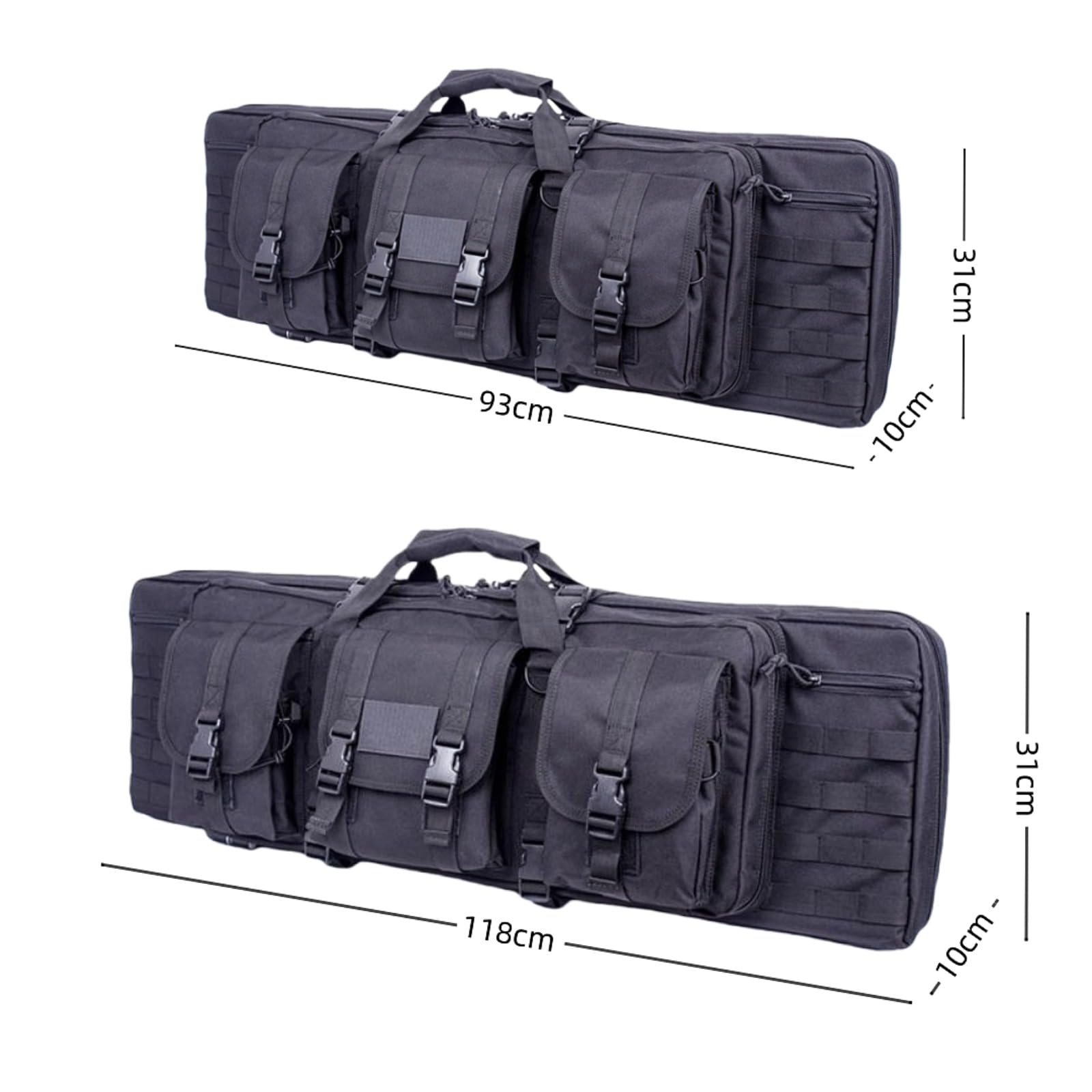 LOJAX Custodia per Fucile da 36/42/47 Pollici, Borsa Tattica per Pistola da Esterno e Borsa per Pistola, Borsa per Pistola con Fodero - Adatta per la Caccia e Gli Sport all'Aria Aperta