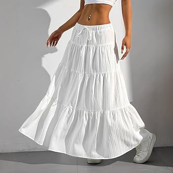 Jupe Bohème Longue Légère Et Respirante - Robes Bohemes