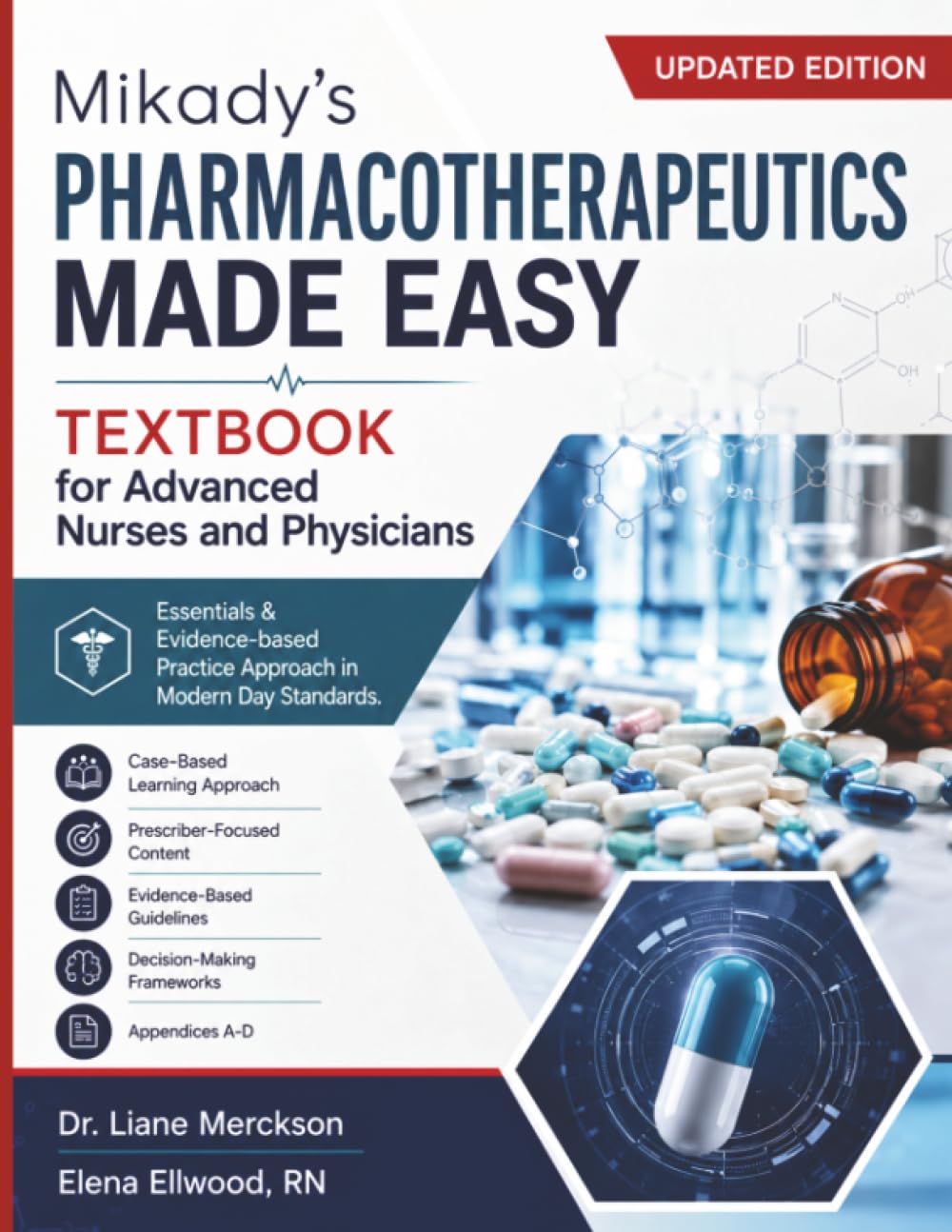 Mikady's Pharmacotherapeutics Made Easy Textbook for Advanced Nurses and Physicians: Essentials & Evidence-based Practice Approach in Modern Day Standards