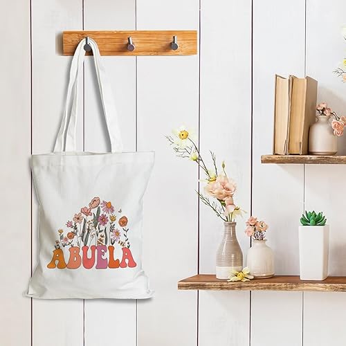 Miniatura 3 de Regalos para abuela, bolsa de mano de cumpleaños, día de la madre, regalos de jubilación para mujeres, mamá, nana mimi, bolsa de hombro reutilizable