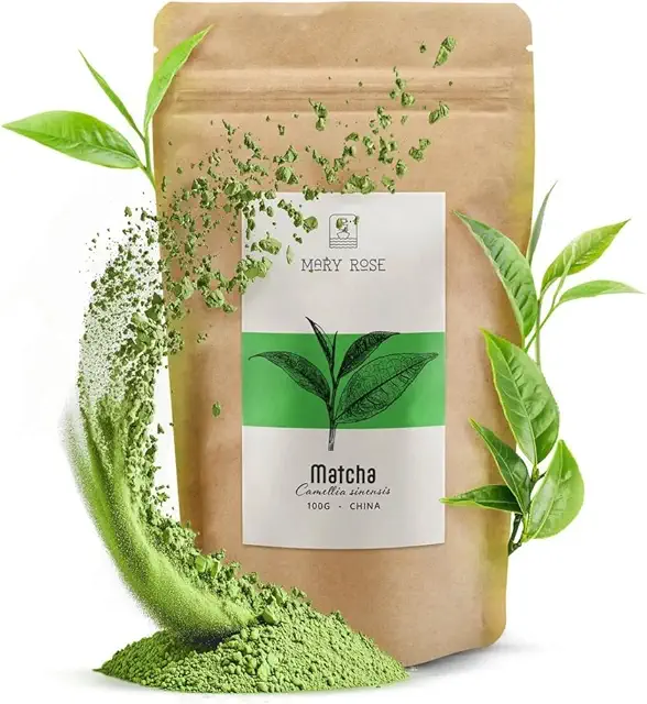 Chinese Culinary Grade Matcha Powder for Strawberry Matcha Lattes & Baking - 100g