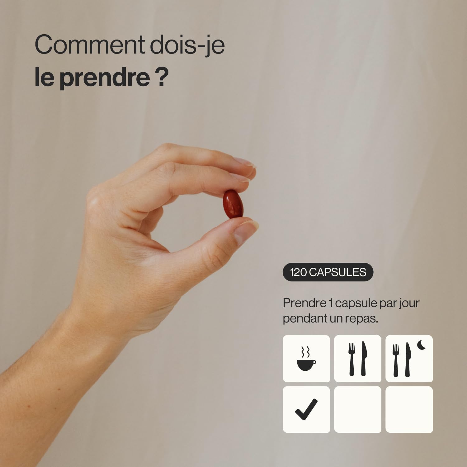 Coenzyme Q10, 200 mg | 100% Pur Fermenté Naturellement, 120 Perles (Approvisionnement pour 4 Mois) avec Huile d'Olive Vierge Extra Espagnole Bio | Haute Puissance, Antioxydant | Zenement