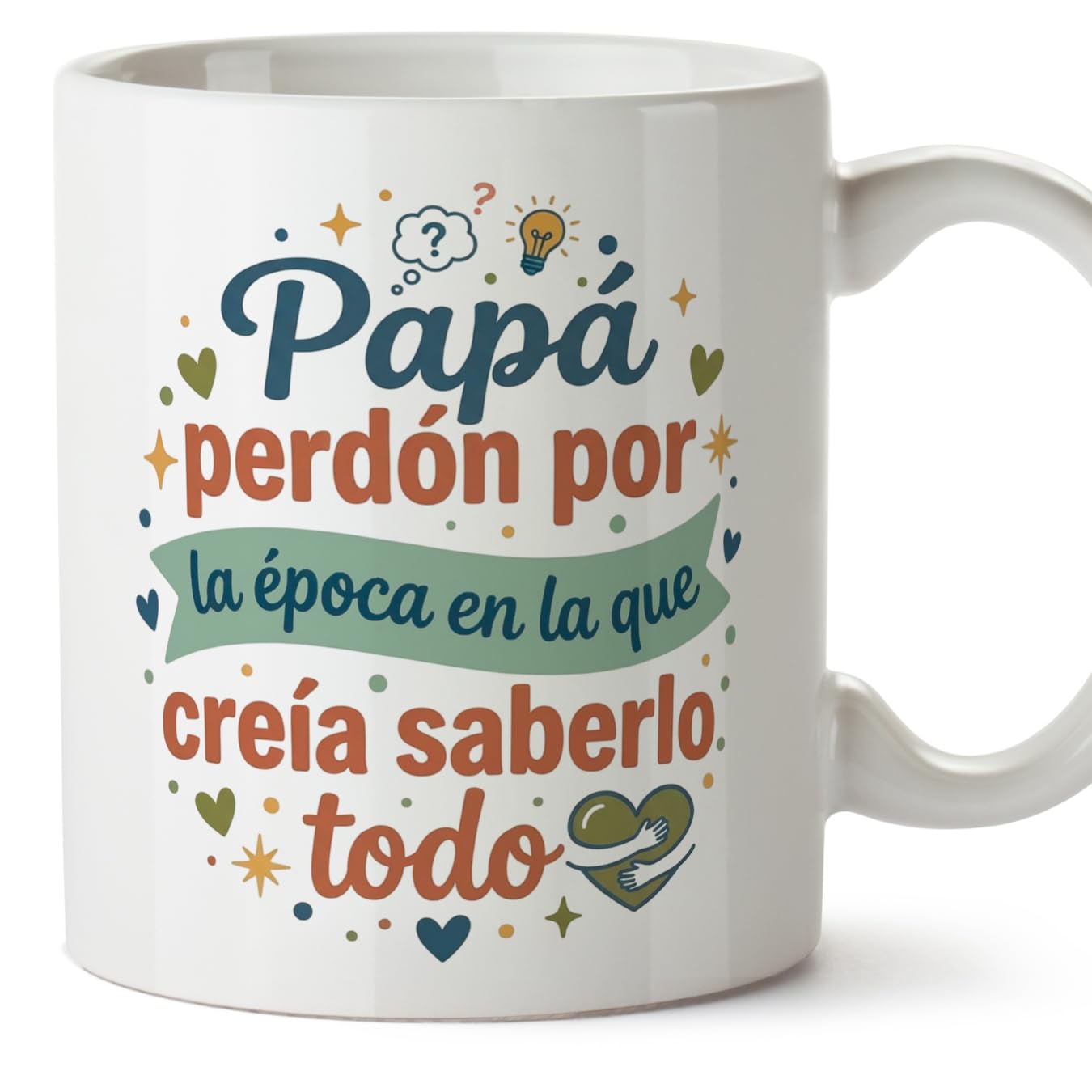 MUGFFINS Taza mamá con frase Para la mejor mamá del mundo en Español | regalo madre | 330 Ml 11 oz | Idea original para regalar | progenitores v3 — view 16